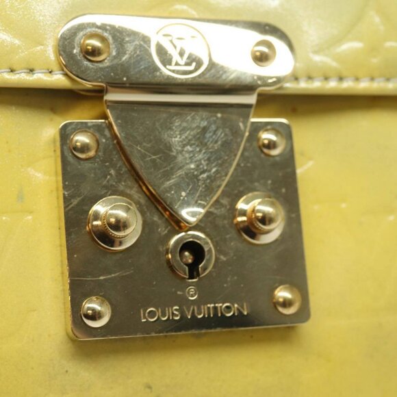 LOUIS VUITTON Monogram Vernis Spring Street Hand Bag Gris - Picture 12 of 16